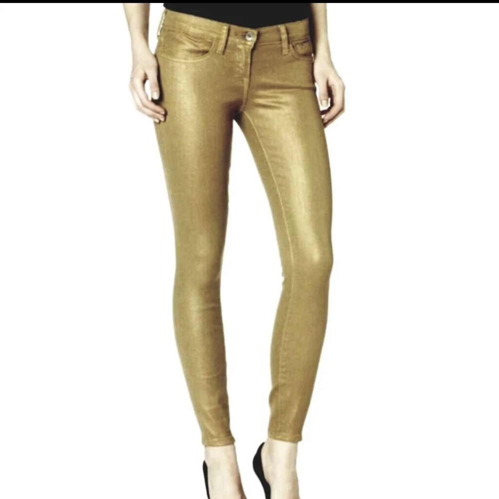 Gold jeans